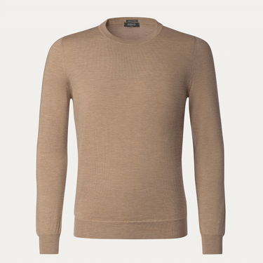 Svevo Crew-Neck Cashmere and Silk-Blend Sweater - SARTALE
