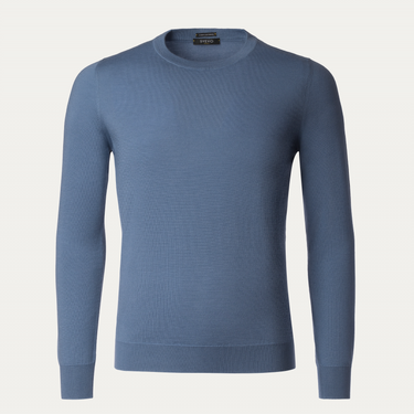 Svevo Crew-Neck Cashmere and Silk-Blend Sweater - SARTALE