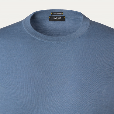 Svevo Crew-Neck Cashmere and Silk-Blend Sweater - SARTALE
