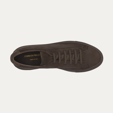 Zapatilla de nobuk "Achilles" en color moca
