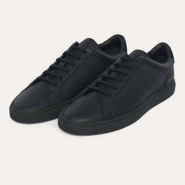 Zapatilla de piel "Achilles Sport Premium" en color azul marino