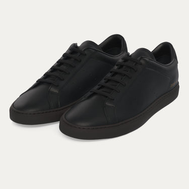 Zapatilla de piel "Achilles Sport Premium" en negro