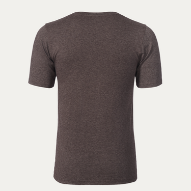 Rundhals-T-Shirt aus Stretch-Baumwoll-Kaschmir-Mischung