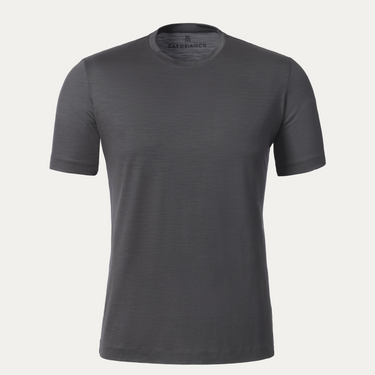 Virgin Wool Crew-Neck T-Shirt