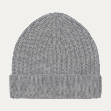 Gorro de cachemira en color gris