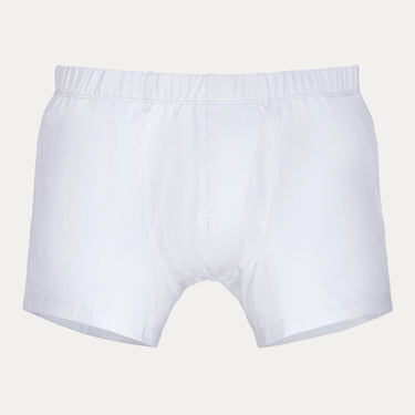 Cotton Boxer Shorts in White