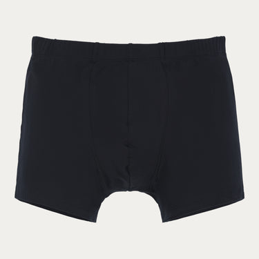 Cotton Boxer Shorts in Navy Blue