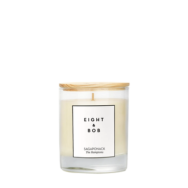 Candle Holder & Sagaponak Candle 230gr