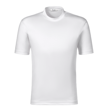 Cotton Crew-Neck T-Shirt in White