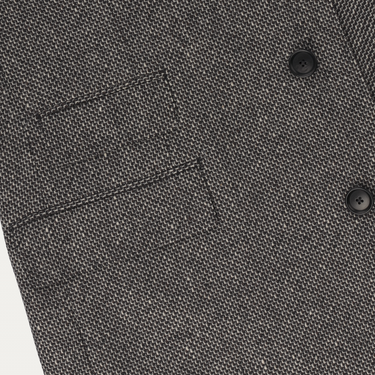 De Petrillo Single-Breasted Wool Coat. Exclusively Made for Sartale - SARTALE