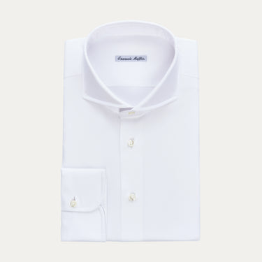 Classic Cotton Shirt in White