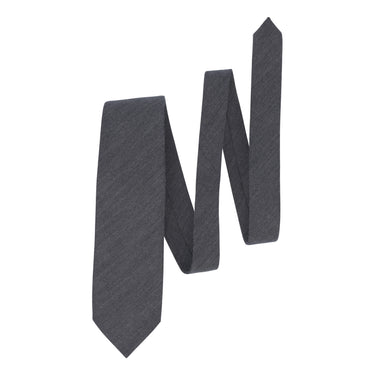 Wool Lined Tie in Grey