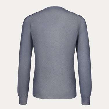 Cashmere Crew-Neck Pullover in New Navy