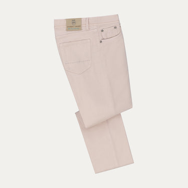 Regular-Fit 5 Pocket Jeans in Beige