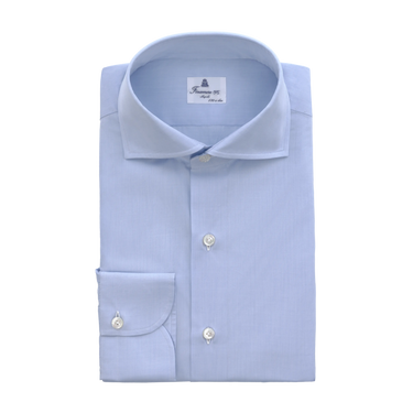 Classic Cotton Shirt in Light Blue