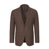 Single-Breasted Wool Jacket in Black, Caramel Brown and Cherry Red. Exclusively Made for Sartale