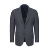 Single-Breasted Cashmere Jacket in Blue Melange. Exclusively Made for Sartale