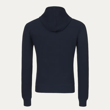 Kapuzensweatshirt in Marineblau