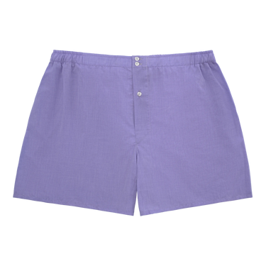Cotton Boxer Shorts in Purple
