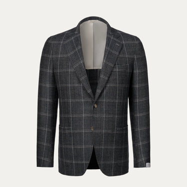Single-Breasted Wool-Linen Jacket. Exclusively made for Sartale