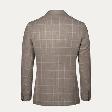 Single-Breasted Wool-Silk-Linen Jacket. Exclusively made for Sartale