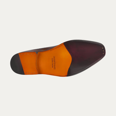 Bontoni «Tiziano» Five-Eyelet Oxford with Perforated Details and Medallion - SARTALE