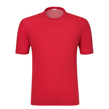 Cotton T-Shirt Sweater in Red