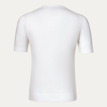 Cotton Crew-Neck T-Shirt in White