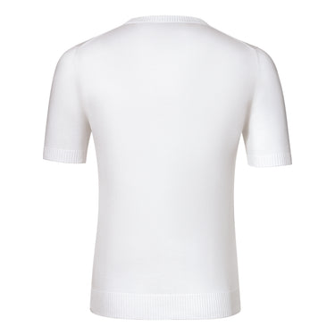 Cotton Crew-Neck T-Shirt in White