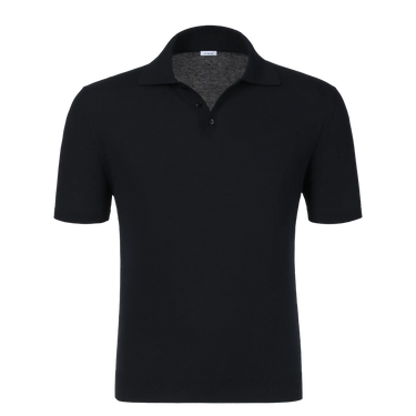 Malo Cotton Polo Shirt in Royal Blue with short sleeves and classic collar, featured in SARTALE's summer SS25 apparel collection.