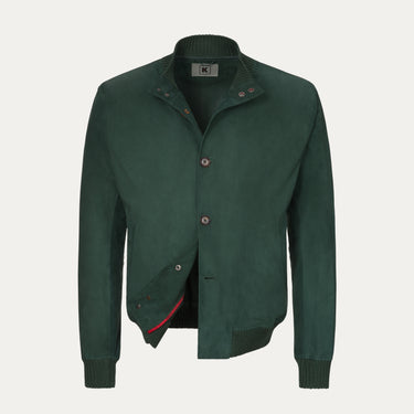 Lambskin Blouson in Green