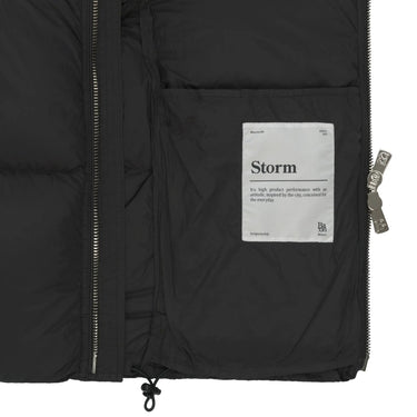 Bacon "M Storm Rod" Hooded Jacket in Black - SARTALE