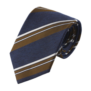 Bigi Regimental Jacquard Silk Tie in Multicolor - SARTALE