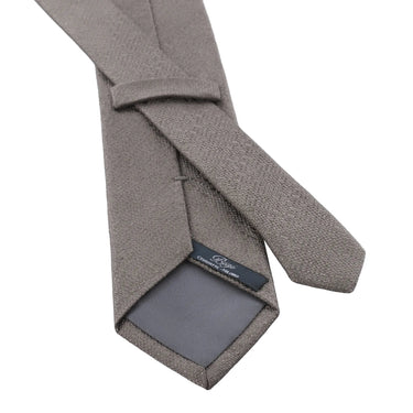 Bigi Silver Grey Woven Silk Tie - SARTALE