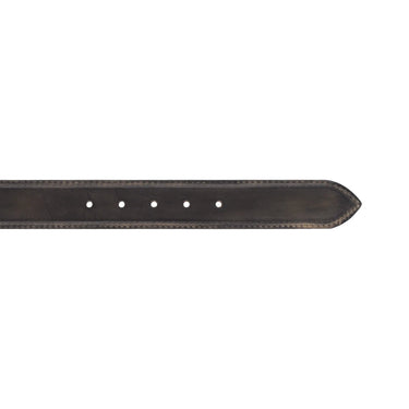 Bontoni Calf Leather Belt in Black - SARTALE