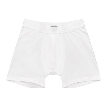Bresciani Cotton Boxer Shorts in White - SARTALE