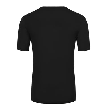 Bresciani Cotton Crew - Neck T - Shirt in Black - SARTALE