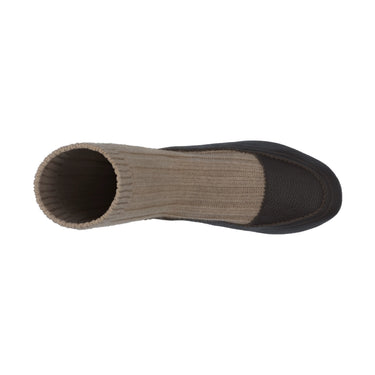 Bresciani Deer and Cashmere Slippers in Brown Ciocco - SARTALE
