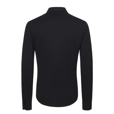 Colombo Silk - Blend Shirt in Night Blue - SARTALE