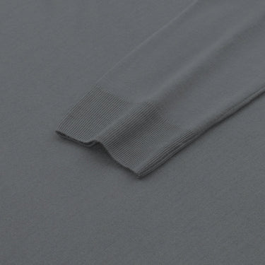 Cruciani Cashmere and Silk Crew - Neck Sweater in Smoke Green - SARTALE