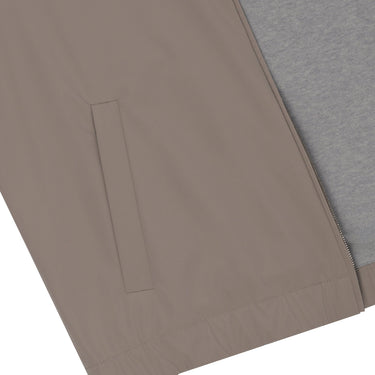 Cruciani Reversible Bodywarmer in Taupe - SARTALE
