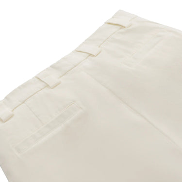 Cruciani Stretch - Cotton Short Pants in White - SARTALE