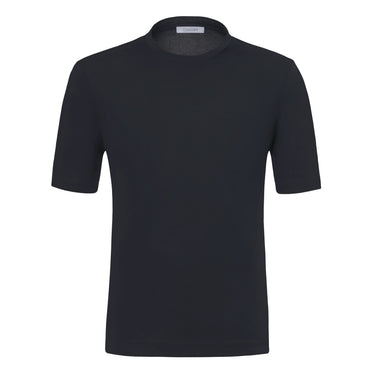 Cruciani Stretch - Cotton T - Shirt in Space Blue - SARTALE