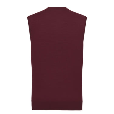 Cruciani Wool Gilet in Red Rusty - SARTALE