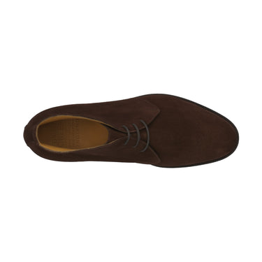Edward Green «Banbury» Suede Chukka Boots in Dark Brown - SARTALE