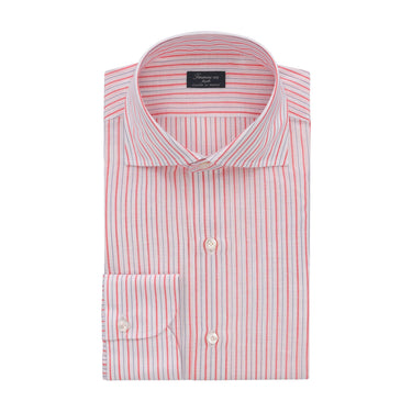 Finamore Striped Classic Napoli Shirt in Multicolor - SARTALE