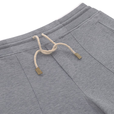 Gran Sasso Hooded Sport Suit in Grey Melange - SARTALE