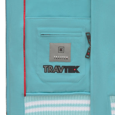 Kired Cashmere Blouson in Turqouise - SARTALE