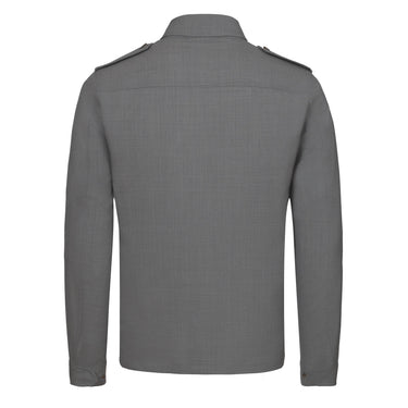 Kired Field Jacket in Grey Melange - SARTALE