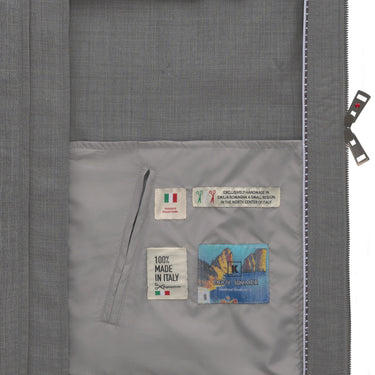 Kired Field Jacket in Grey Melange - SARTALE